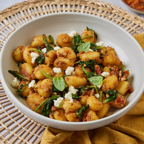 Recept gnocchi met spinazie en Boursin Grand'Italia